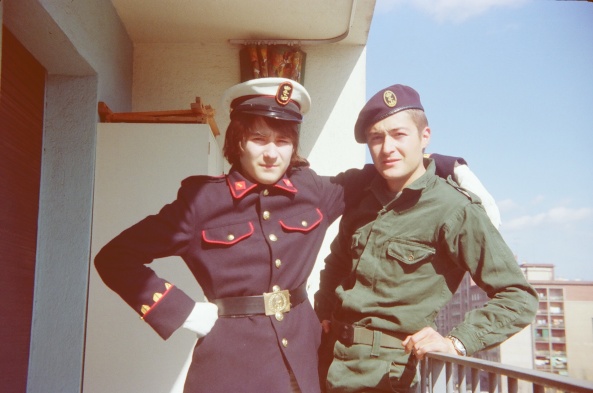 1978 Javier y Jorge militares
